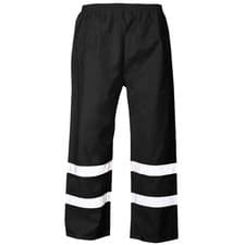 Image of HI VIS OVER TROUSERS VISIBILITY VIZ REFLECTIVE SAFETY WORKWEAR WATERPROOF PANTS