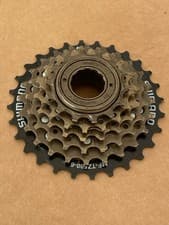 Image of Shimano 6 Speed Freewheel 14-28t MF-TZ-500-6 : NEW : RRP £24.99: Free Post