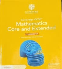 Image of Cambridge IGCSE™ Mathematics Core and Extended Coursebook with Cambridge Online