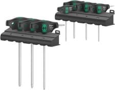 Image of Wera 7 Piece Metric 467/7 HF Set 1 T-Handle Hold Function Torx TX Key Set,023452