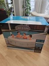 Image of NEW Lay-Z-Spa Vegas Hot Tub 2025 6 Person Bestway air jet heated bubble massage