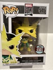 Image of Funko Pop 545: Marvel Electro Specialty Series Figure 80th Anniversary Edition !
