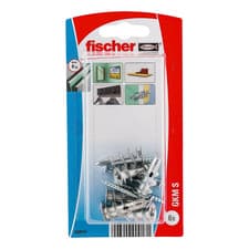 Image of Fischer 5mm x 31mm Self-Drill Plasterboard Fixings – Pack of 6