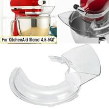 Image of Mixer Cover Splash Guard Pouring Shield For KitchenAid 4.5-5Qt KN1PS K45SS