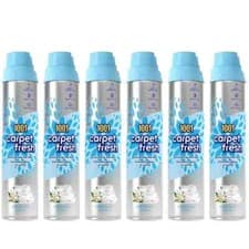 Image of 1001 Carpet Fresh soft jasmine & linen Odour Eliminator Spray 300ml x 6