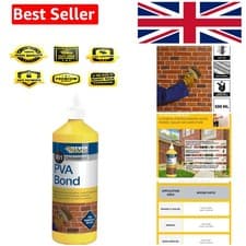 Image of Everbuild 501 500ml PVA Bond – Ideal for Crafts, Filler & General Purpose Use