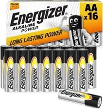Image of Energizer Alkaline Power - AA Batteries (16 Pack) - Double A Battery 1.5V - Up T