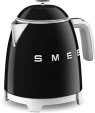 Image of Smeg KLF05BLUK 50's Style 0.8L 1400w Mini Kettle Stainless Steel in Black