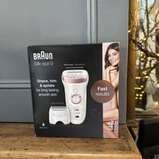 Image of Braun Silk-epil 9 SkinSpa Wet and Dry Cordless Epilator