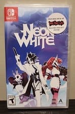 Image of Neon White Nintendo Switch 2022 Factory Sealed