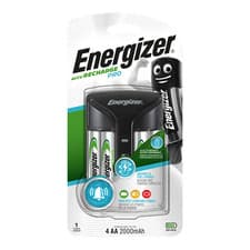 Image of Energizer Pro AA / AAA Battery Charger inc 4x AA 2000mAh Rechargeable Batteries