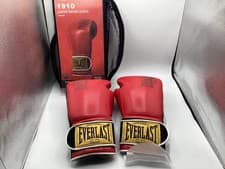 Image of EVERLAST 1910 CLASSIC  BOXING GLOVES 12oz RED BRAND NEW