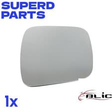Image of SIDE MIRROR GLASS L FITS: CITROEN NEMO; FIAT FIORINO / QUBO; PEUGEOT BIPPER