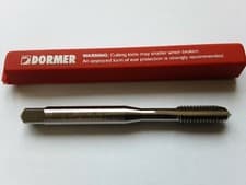 Image of DORMER M6 x 1  E500  NO. 3 STRAIGHT FLUTE PLUG TAP  HSS  *NEW*