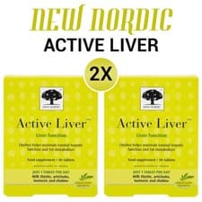 Image of 2X30 New Nordic Active Liver For Normal Liver Function 60 Tablets