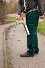 Image of Gardening Weed Burner .Portable Gas Weed Torch for Patio, Driveway & Garden Weed