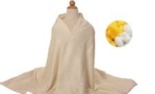 Image of -Shower Towel Mulberry Silk | Natural Organic Pure Silk | Large Bath Towels, ...