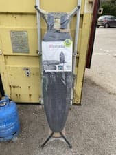 Image of Brabantia Ironing Board with Steam Iron Rest, Size A 110 x 30cm - Denim Black