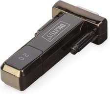 Image of DIGITUS USB to Serial Adapter - RS232 Converter - USB 2.0 Type-A to DSUB 9M - F