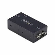 Image of StarTech 1-Port Serial to Ethernet Adapter IP Serial Device Server For Remote...