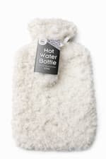 Image of Hot Water Bottle 2 Litre Teddy Plush Fleece Cover BS 1970:2012 Long Lasting