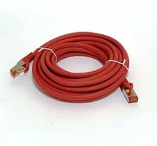 Image of 10x Premium Cat6 Ethernet Internet Cable 2m Shielded SFTP RJ45 Patch Leads 10gig