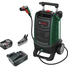 Image of Bosch FONTUS Gen II P4A 18v Cordless Low Pressure Washer 20 Bar 1 x 4ah Li-ion