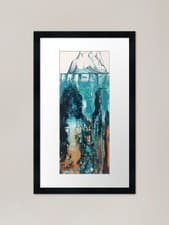 Image of Under The Surface II Framed Art Pri Framed Wall Art Poster Canvas Print Picture