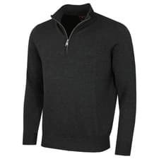 Image of Oscar Jacobson Mens 2026 Wetherby 1/4 Zip Soft Stylish Golf Sweater 50% OFF RRP