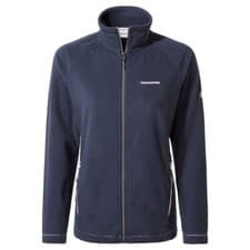 Image of Craghoppers Women's Miska III Full Zip Microfleece Jacket Navy RRP £50 CWA268