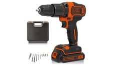Image of BLACK+DECKER BCD700S1K-GB 18V Cordless 2 Gear Hammer Drill