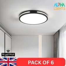 Image of 27W Dimmable LED Ceiling Light 40CM, Ultra-Thin Flush Mount for Bedroom & Office