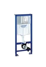 Image of GROHE 38772 001 Rapid SL 3 in 1 Wall Hung WC Set 1.13m Concealed Frame & Cistern