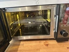 Image of Sharp YC-GC52BU-B 23L Microwave Oven with Grill and Convection - Black