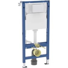 Image of Geberit 1120mm Duofix Frame & Alpha 6/3L Concealed Cistern for Wall Hung Toilets