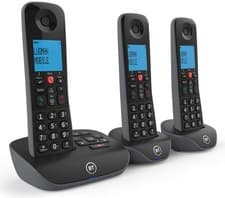 Image of Essential Cordless Landline House Phone Nuisance Call Blocker Call Block button