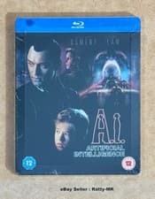 Image of A.I. ARTIFICIAL INTELLIGENCE - UK EXCLUSIVE BLU RAY STEELBOOK - NEW & SEALED