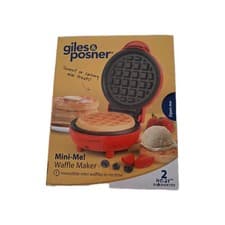 Image of Giles Posner Mini Me Waffle Maker. Brand New Sealed In Box