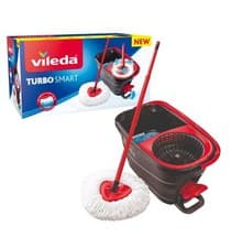 Image of Vileda Turbo Smart Spin Mop And Bucket Easy Wring Complete Set FAST DISPATCH