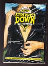 Image of GOLF STRIPPED DOWN TO THE BASICS - DVD - NEW & SEALED - RARE