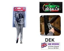 Image of New Genuine DEKTON 10" Locking Grip Pliers Mole Grips