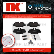 Image of Brake Pads Set fits MERCEDES VITO W447, W639 2.2D Rear 2003 on NK 0004216210 New