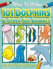 Image of How to Draw 101 Dolphins & Other Sea Animals by Nat Lambert 9781846667749 NEW