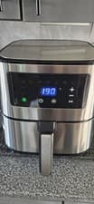 Image of SIA SAF55SS 5.5L Air Fryer Stainless Steel 1700W Digital Touch 8 Program