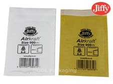 Image of Jiffy Airkraft Bubble Padded Envelopes Mailer Bags Gold & White Genuine FAST P+P