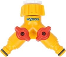 Image of HOZELOCK - Multi-Tap Connector 2-Way : Create 2 Circuits on a Single Tap,...