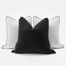 Image of Cushion Covers 14 x 14 cm - Custom Colours Available, Soft Fabric, Decorative .