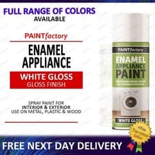 Image of Spray Paint Enamel Fast Dry High Coverage Indoor/Outdoor DIY Crafts 400ml