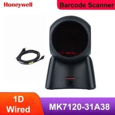 Image of Honeywell Orbit 7120 Omnidirectional 1D Barcode Scanner USB Kit MK7120-31A38