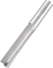 Image of Two-Flute Router Cutter 1/2in Shank, 12mm Cut, Tungsten Carbide, Straight